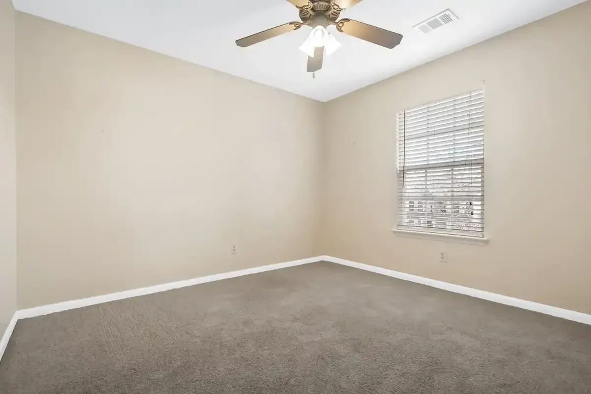 The same office, empty